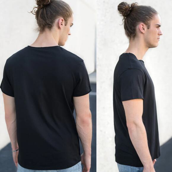 Cheap Monday Stockholm Standard Edge Tee Adult XL Black - Picture 2 of 11